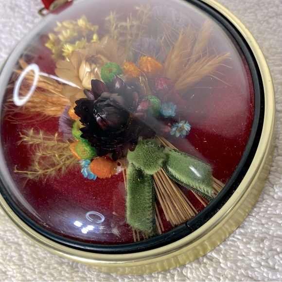 Vintage Cideart Dried Floral 3D Wall Art - Picture 11 of 13